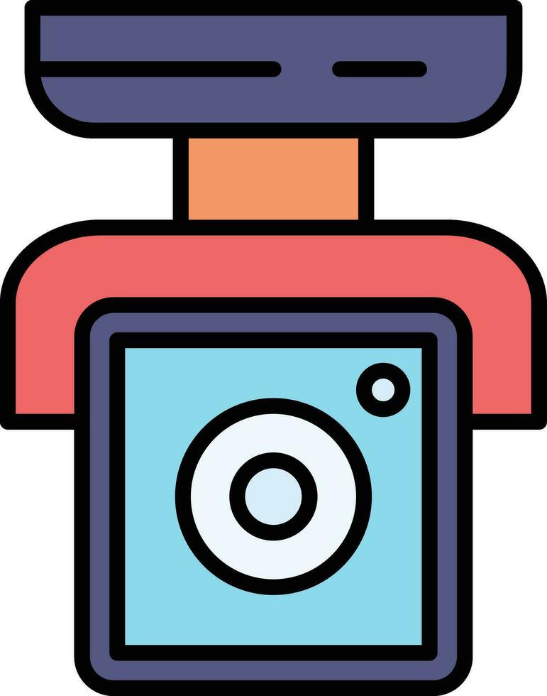 Security Camera Vector Icon