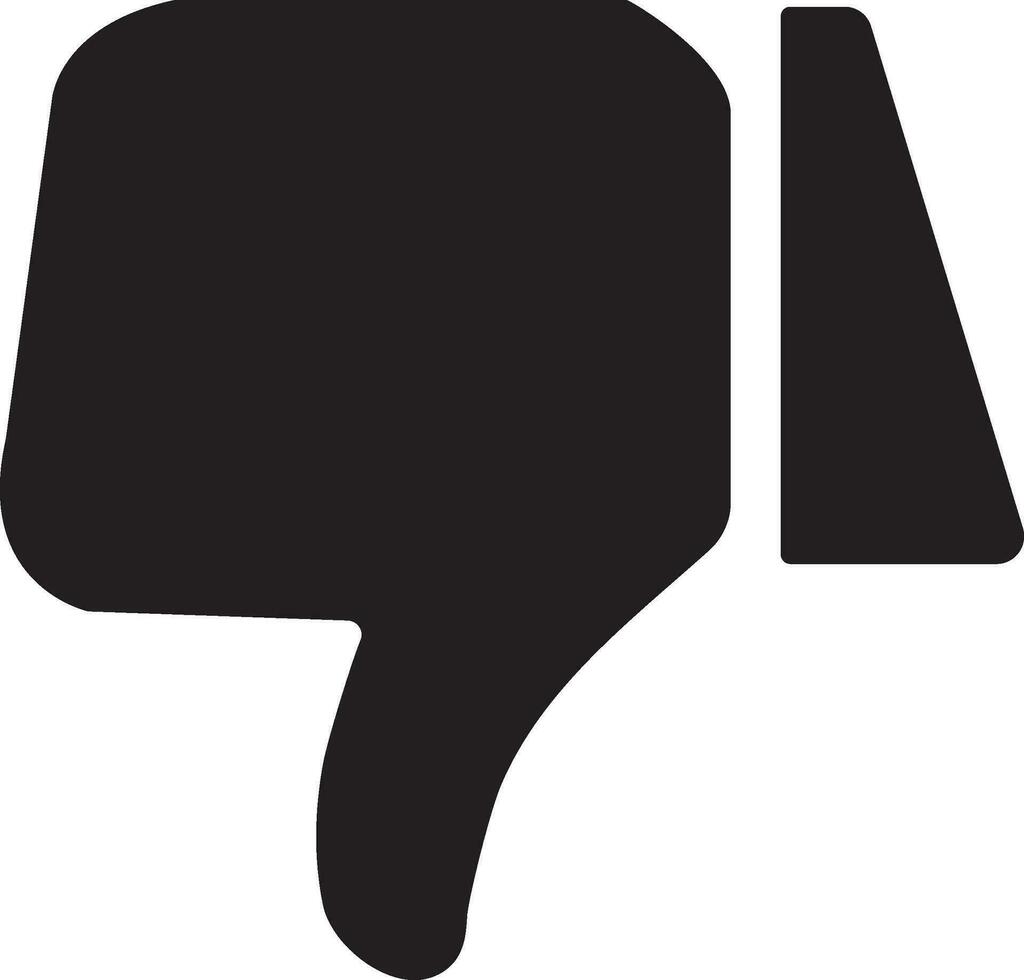 Dislike vector icon