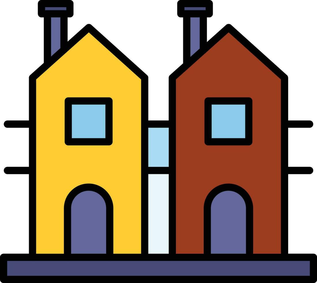 Dutch House Vector Icon