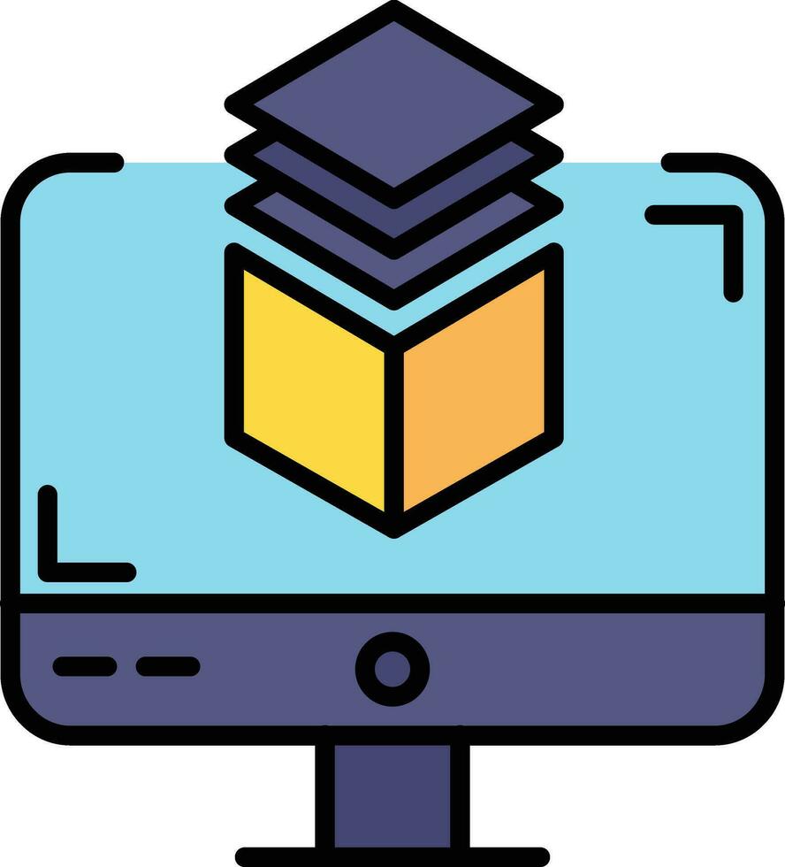Augmented Reality Vector Icon