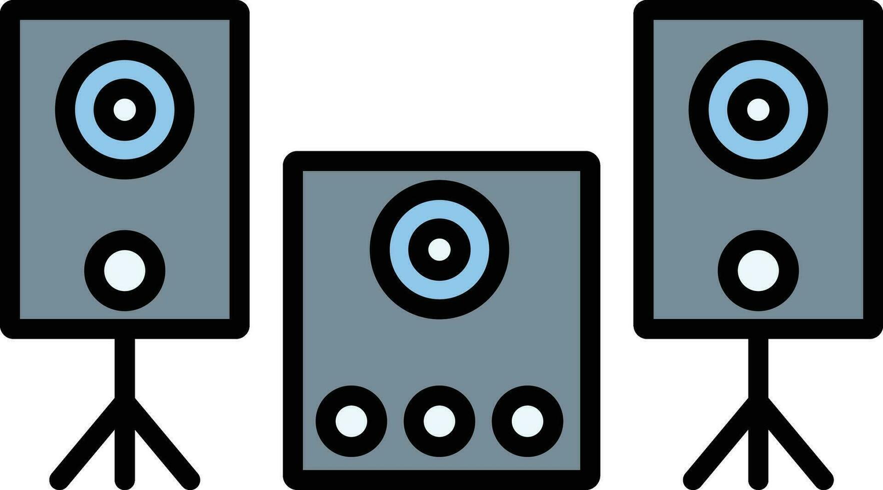 Sound System Vector Icon