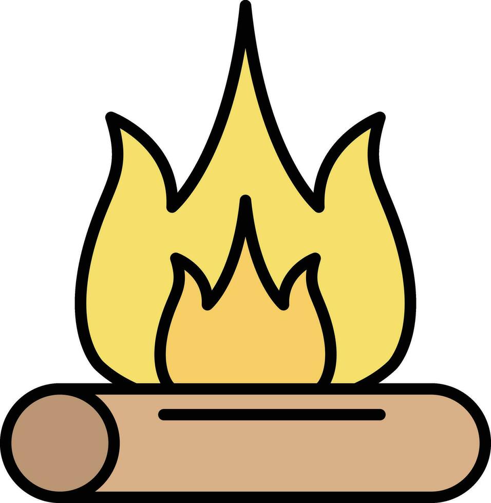 Bonfire Vector Icon