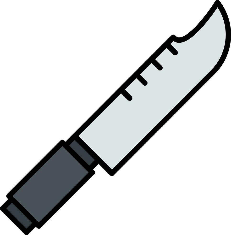 Wild Knife Vector Icon