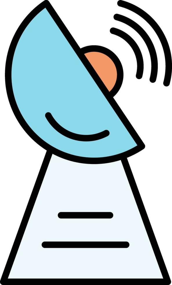 Radar Vector Icon