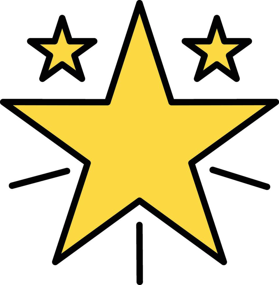 Falling Star Vector Icon