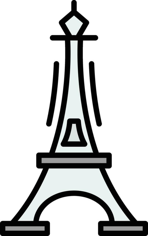 Eiffel Tower Vector Icon