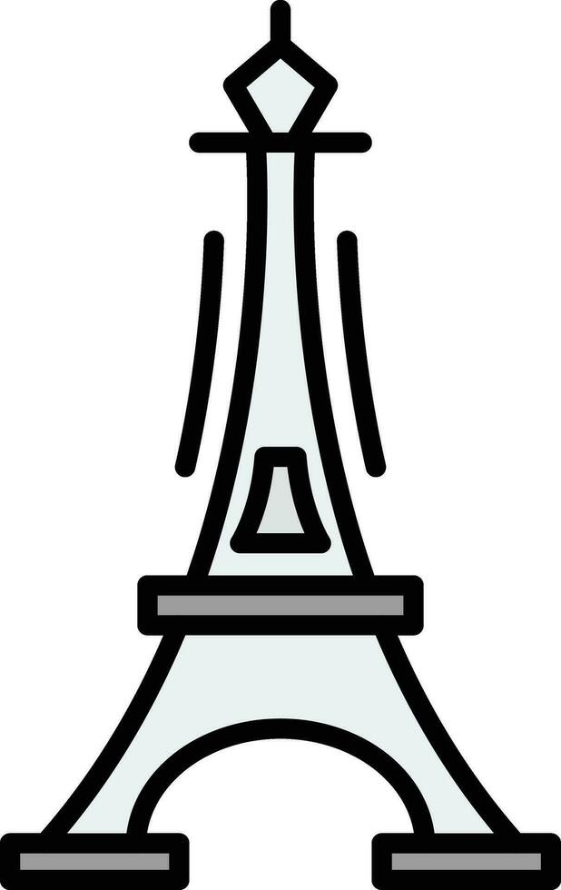 Eiffel Tower Vector Icon