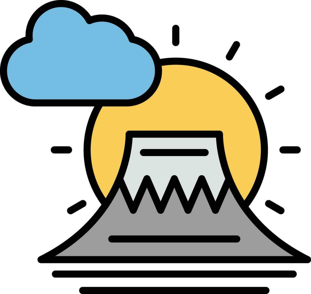 Fuji Vector Icon