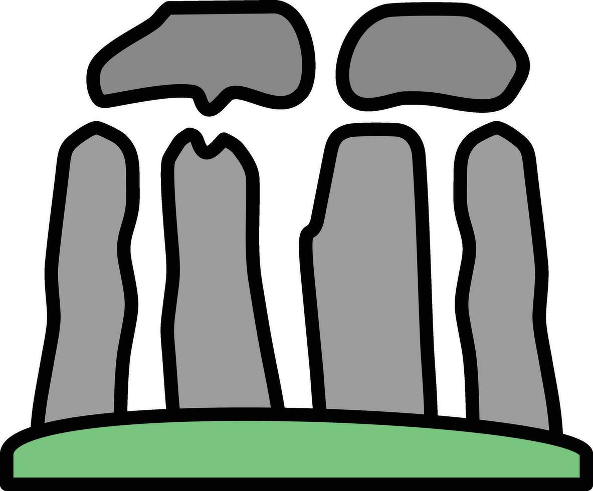 Stonehenge vector icono