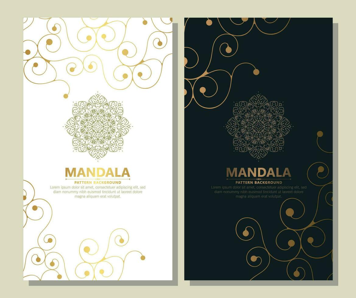 Luxury ornamental mandala background with arabic islamic east pattern style vector