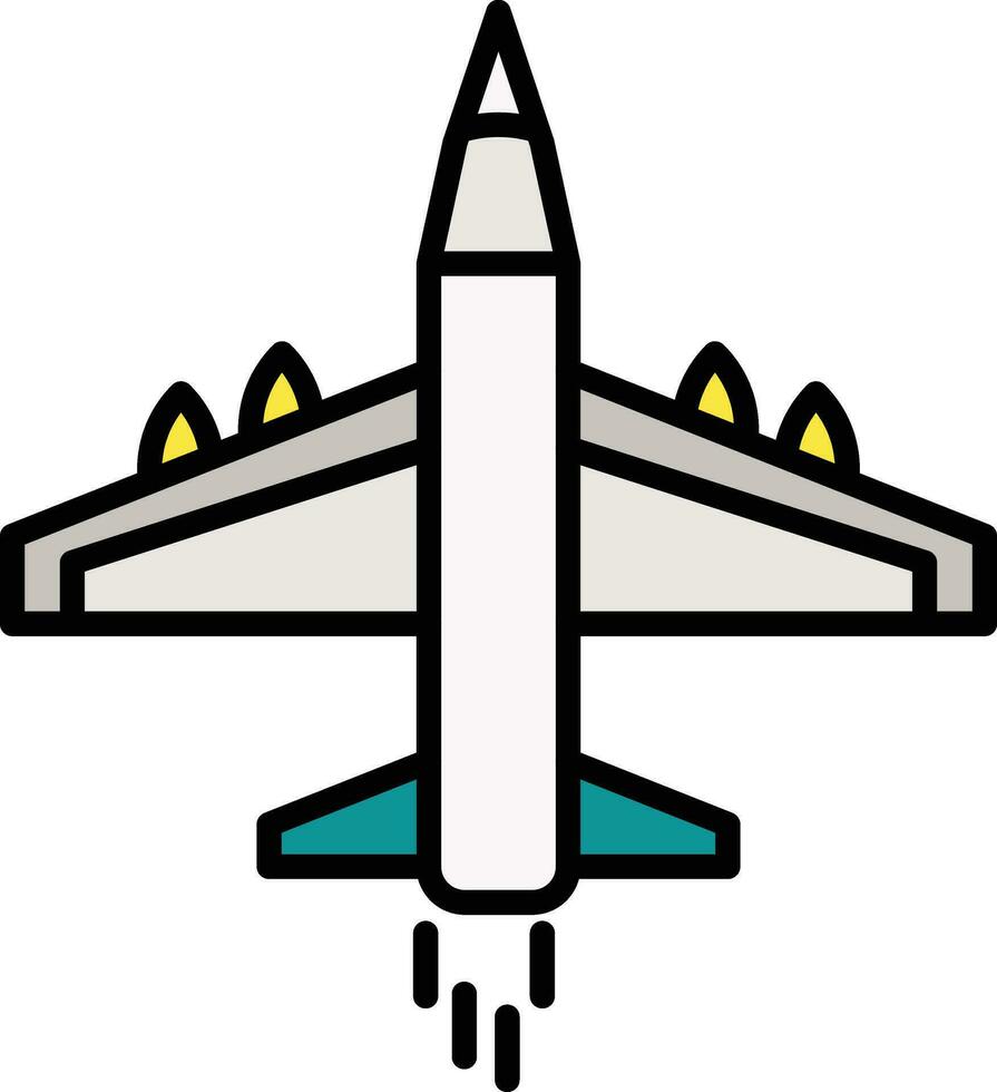 Army Jet Vector Icon