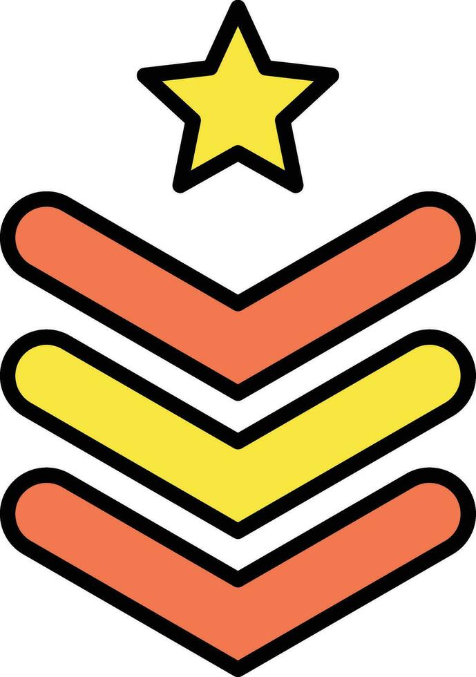 Army Chevron Vector Icon