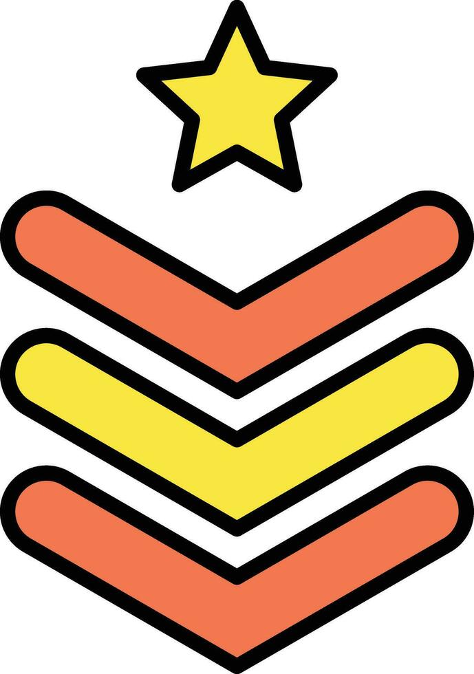 Army Chevron Vector Icon