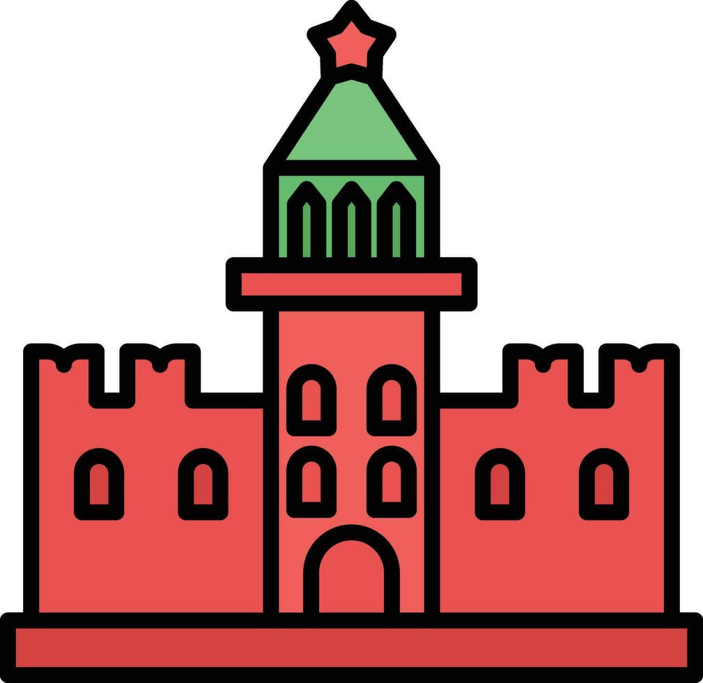 Kremlin Vector Icon
