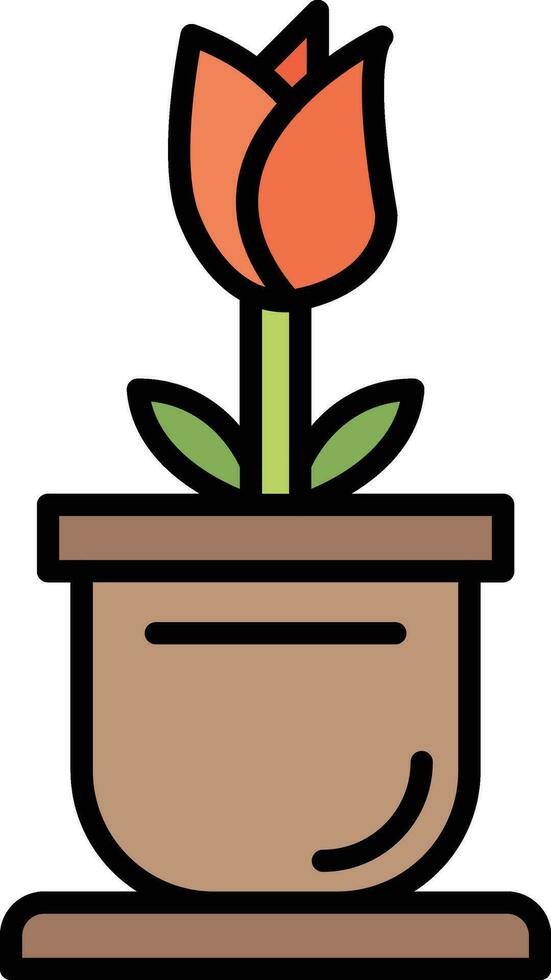 Tulip Vector Icon