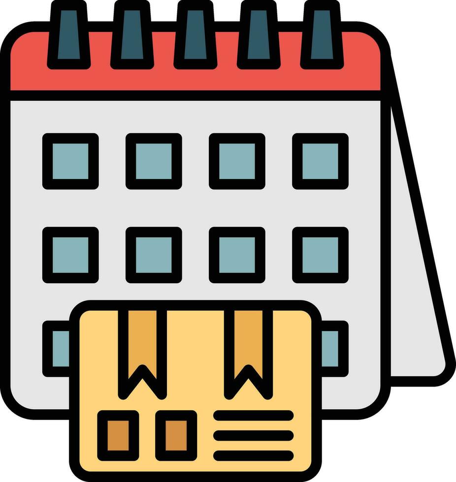Delivery Schedule Vector Icon