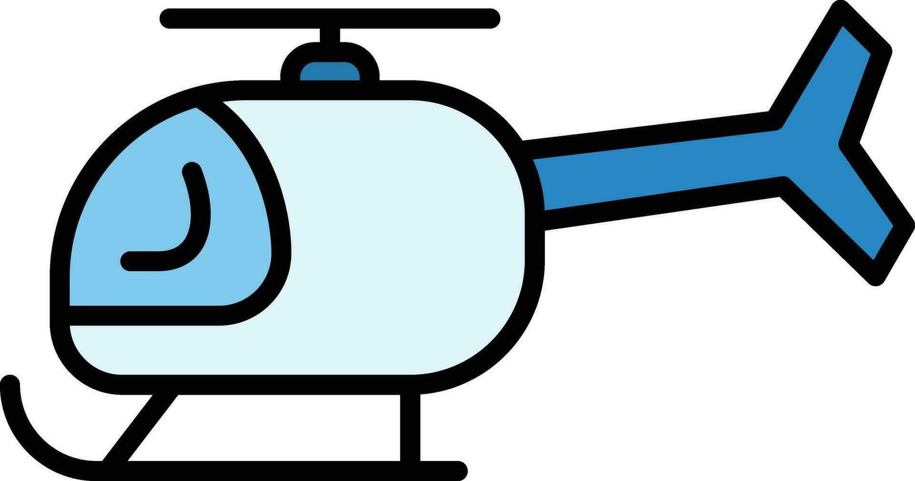 Helicopter Vector Icon