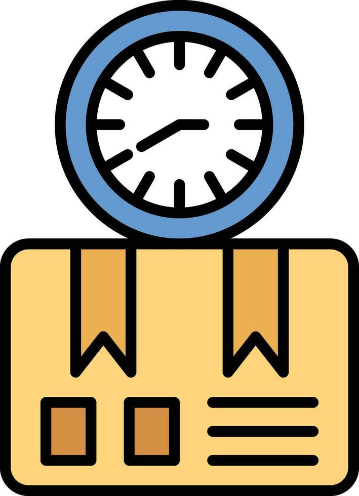 Delivery Time Vector Icon