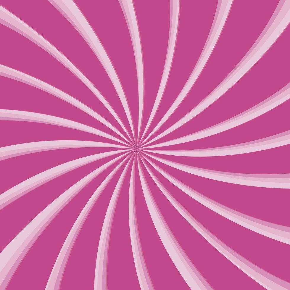 brillante rosado Dom rayos fondo.rayos antecedentes en retro estilo. vector. vector ilustración. vector
