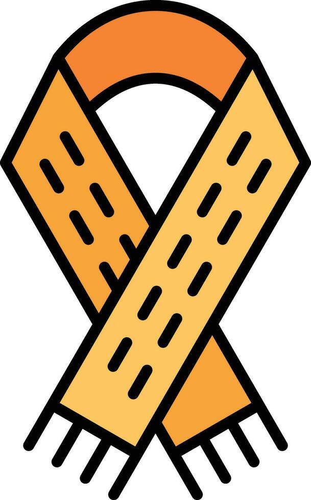 Scarf Vector Icon