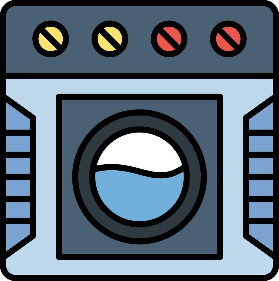 Washing Machine Vector Icon