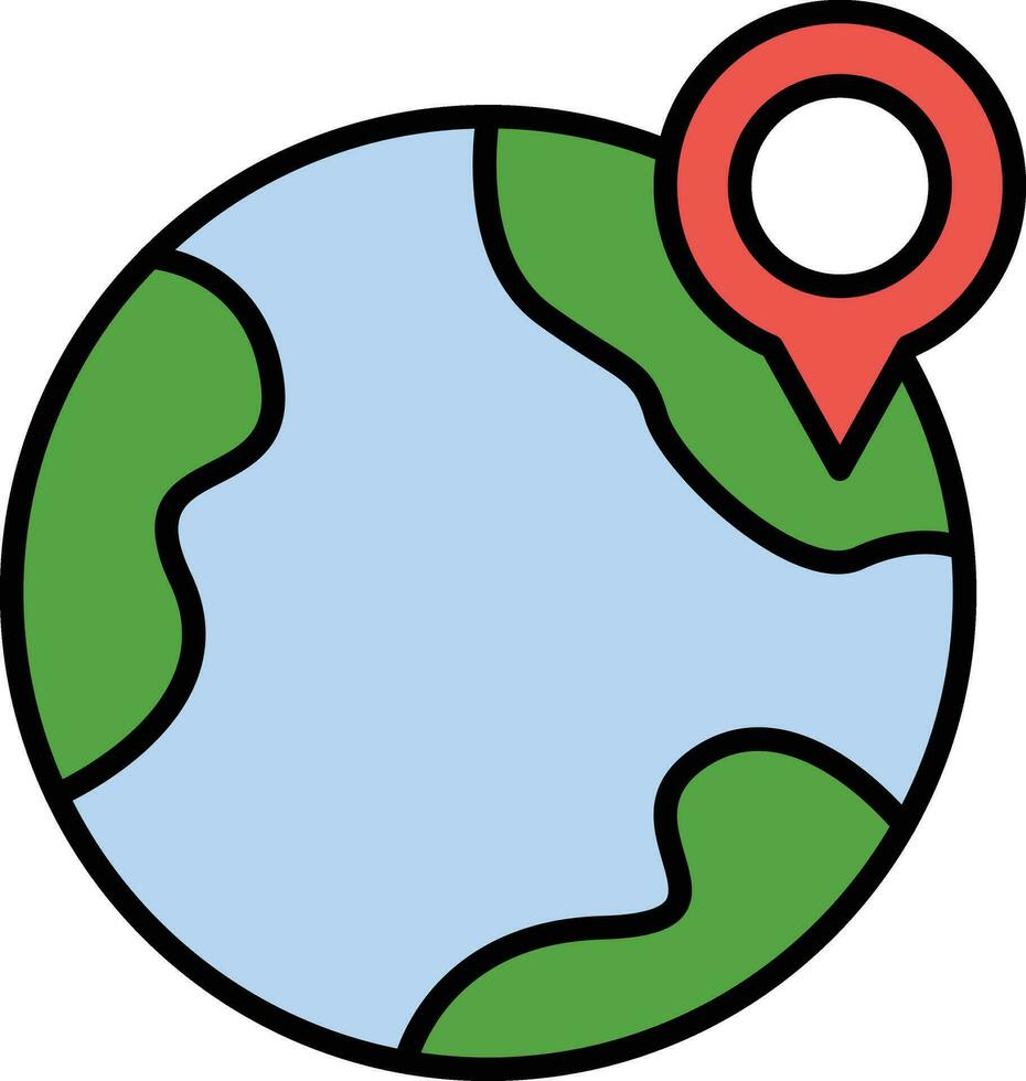 Work Destination Vector Icon