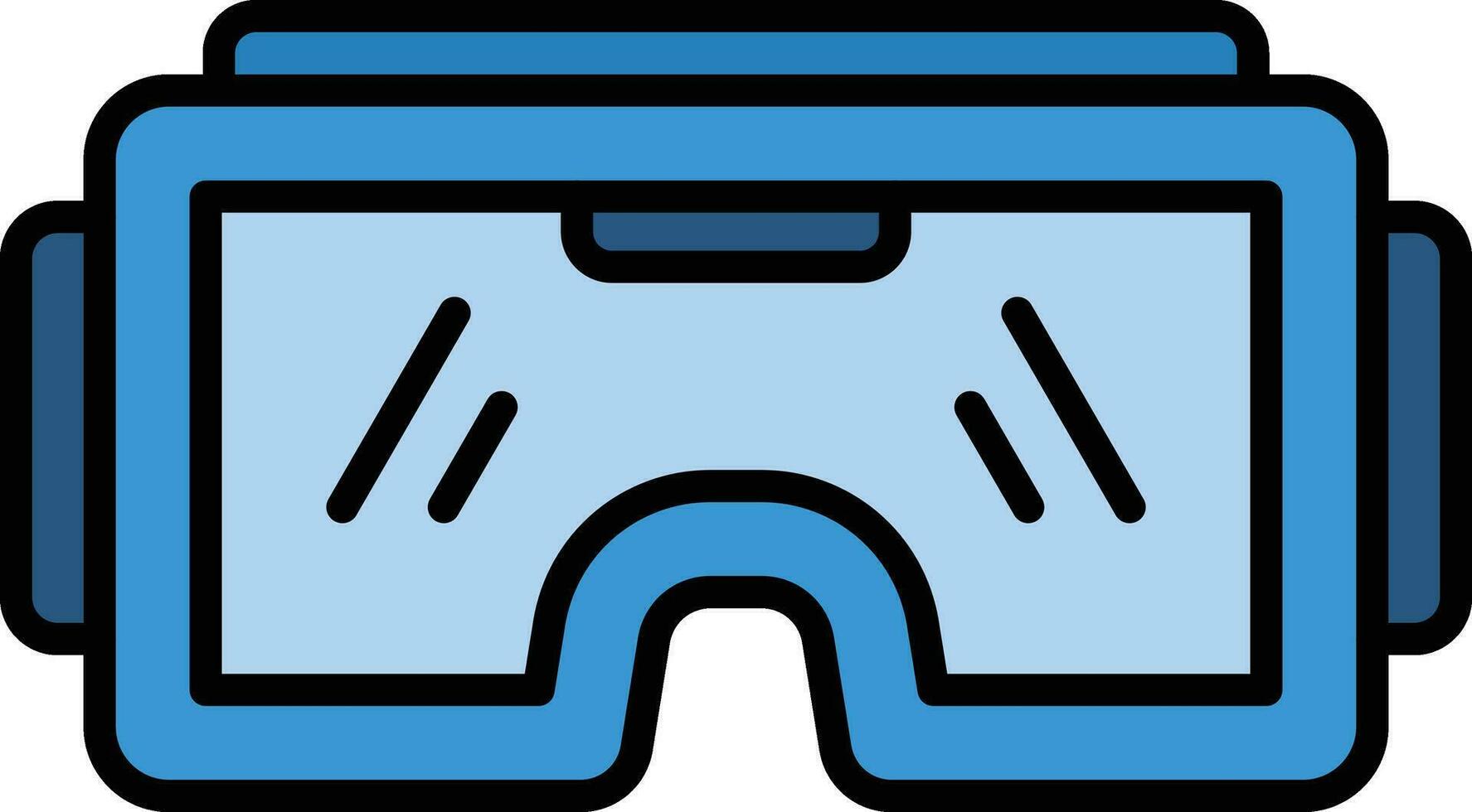 VR Glasses Vector Icon