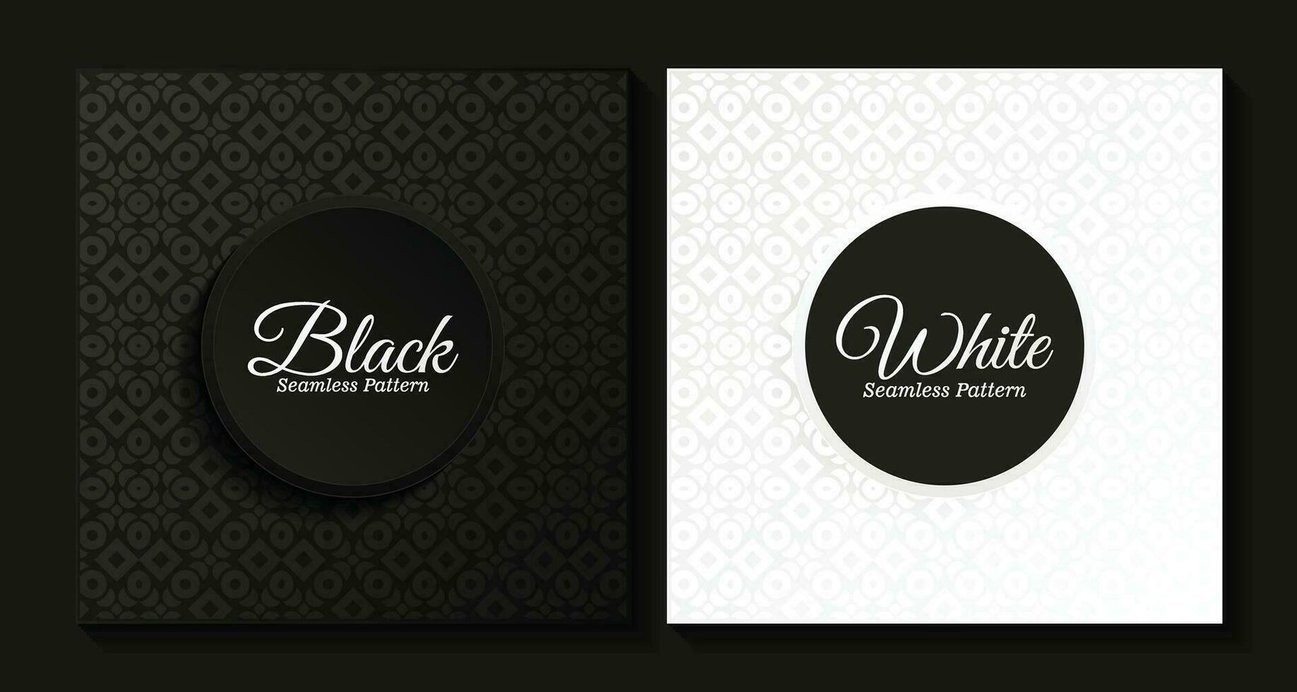 black and white pattern background vector