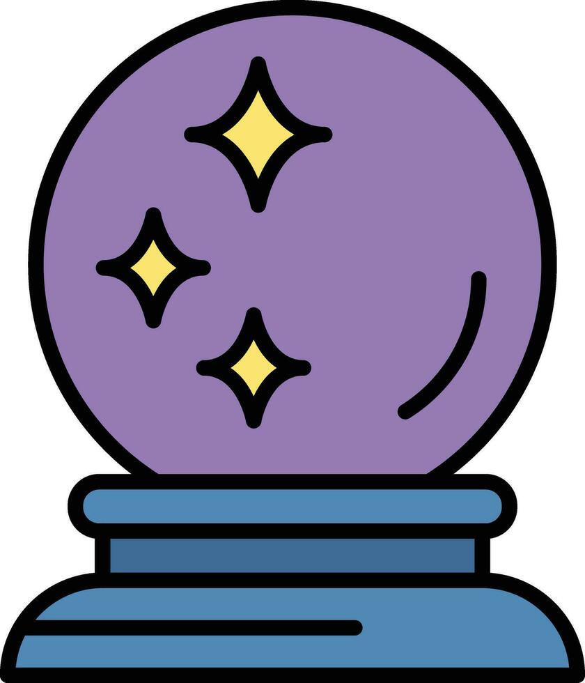 Crystal Ball Vector Icon