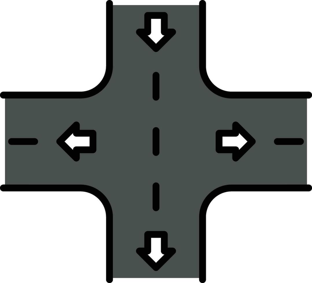 Street Vector Icon