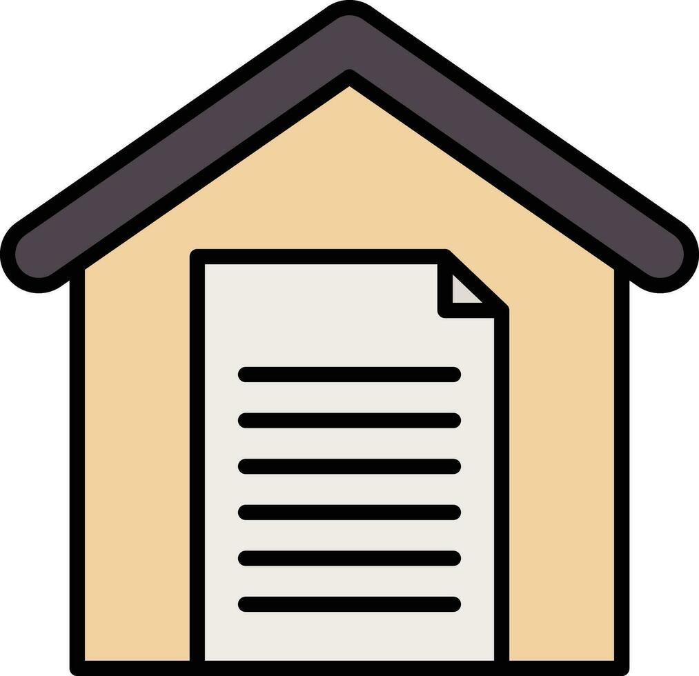 Property Agreement Vector Icon