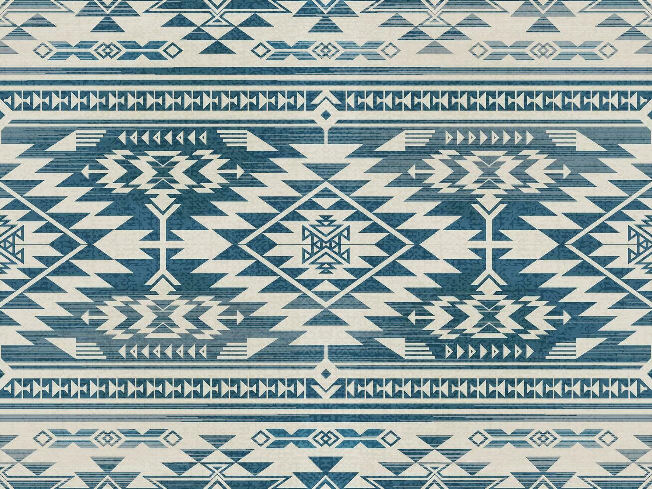 Native pattern american tribal indian ornament pattern geometric ethnic textile texture tribal aztec pattern navajo mexican fabric seamless Vector decoration fashion