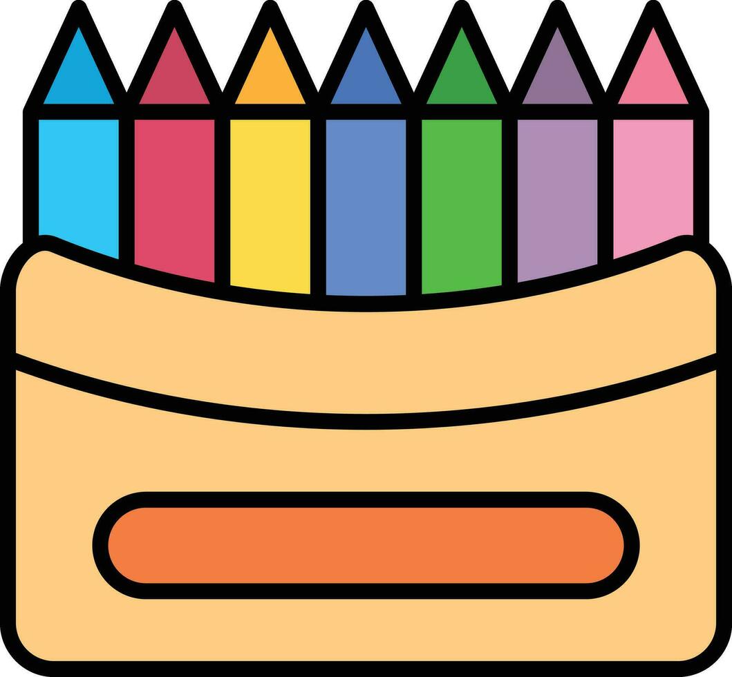 Crayon Vector Icon