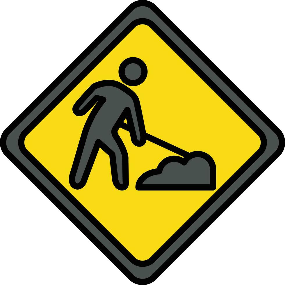 Roadworks Vector Icon