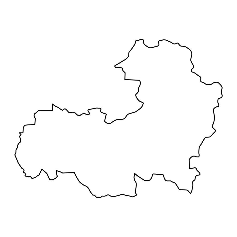 Aragatsotn province map, administrative division of Armenia. vector