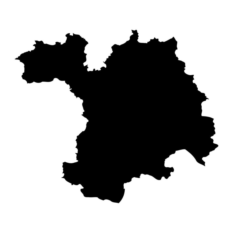 sétif provincia mapa, administrativo división de Argelia vector