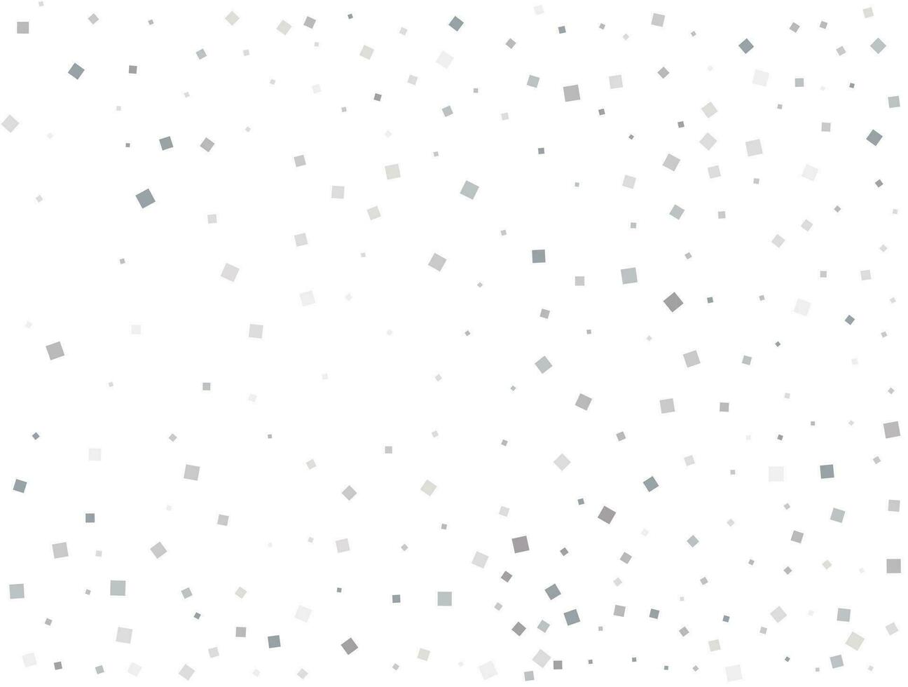 Light silver glitter confetti background. White holiday texture. vector