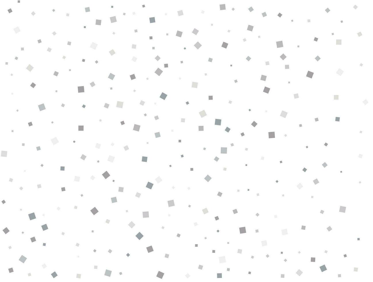 Light silver glitter confetti background. White holiday texture. vector