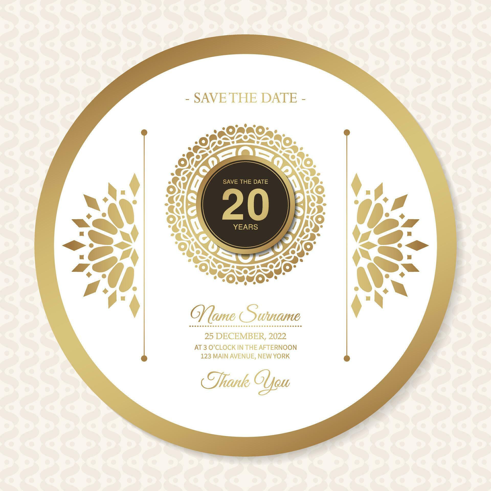 elegant gold birthday invitation template 30347189 Vector Art at Vecteezy elegant gold birthday invitation template 30347189 Vector Art at Vecteezy