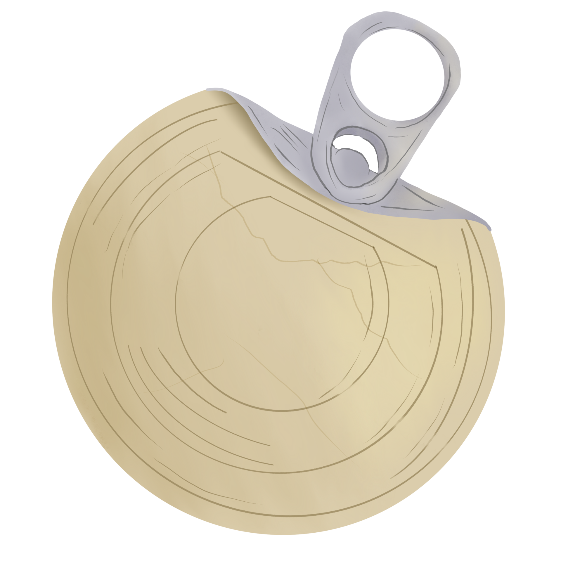 Ring pull aluminum 30347413 PNG