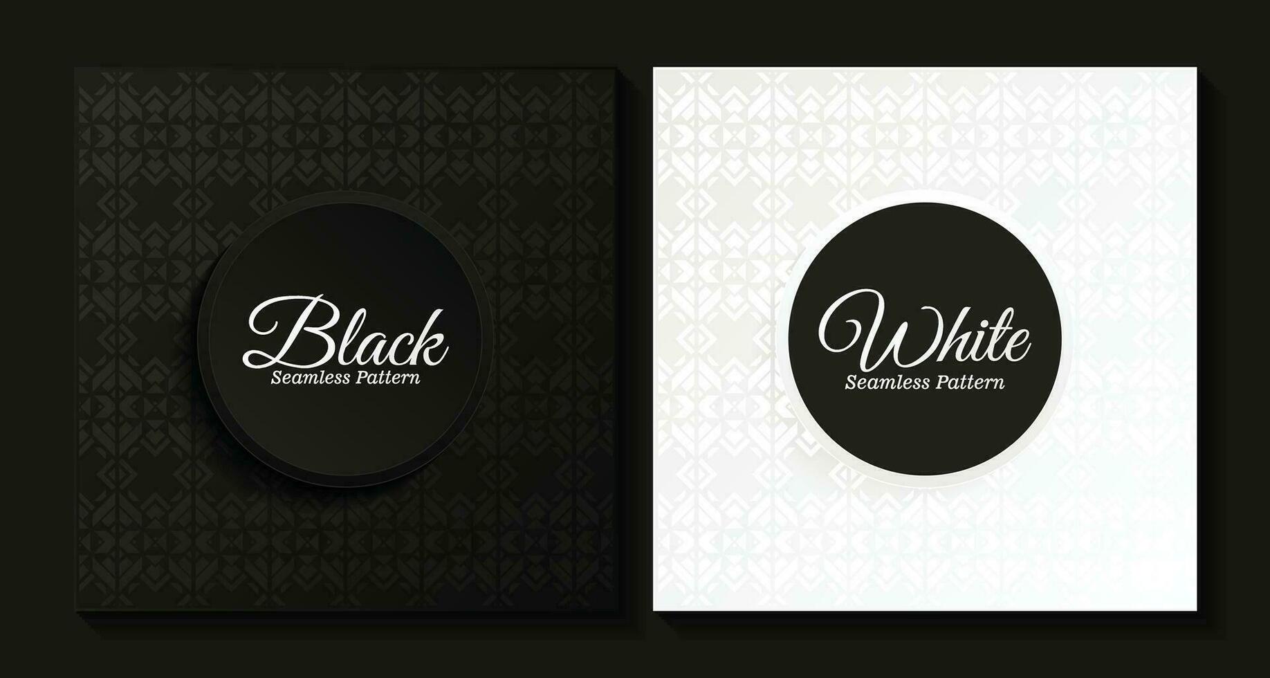black and white pattern background vector