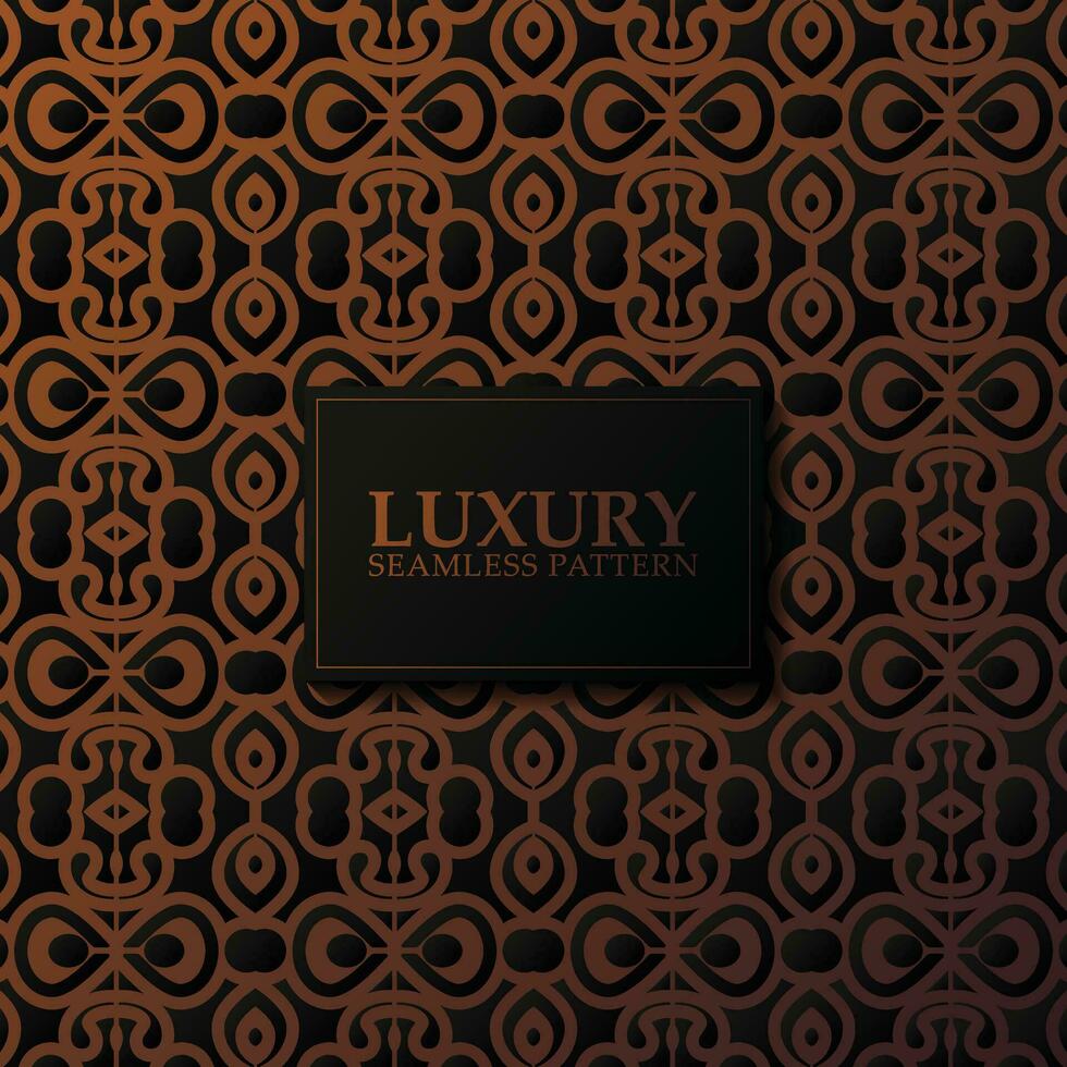 luxury dark seamless pattern background vector