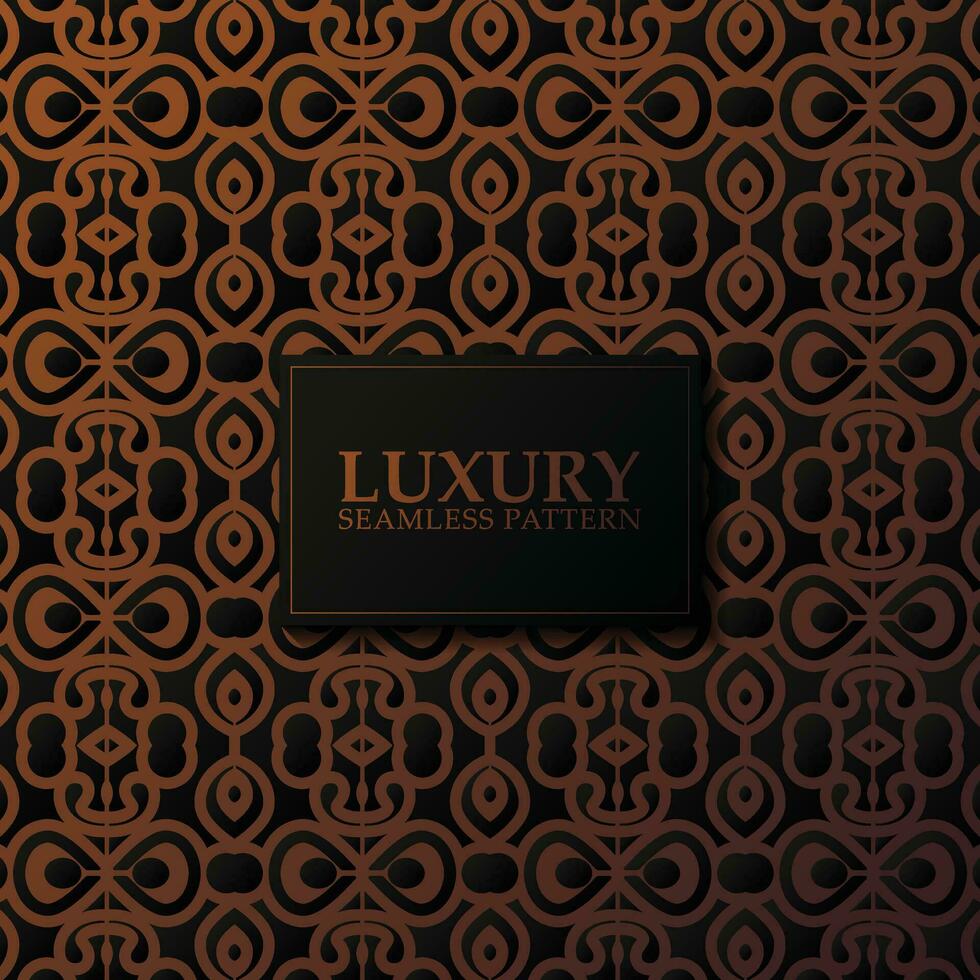 luxury dark seamless pattern background vector