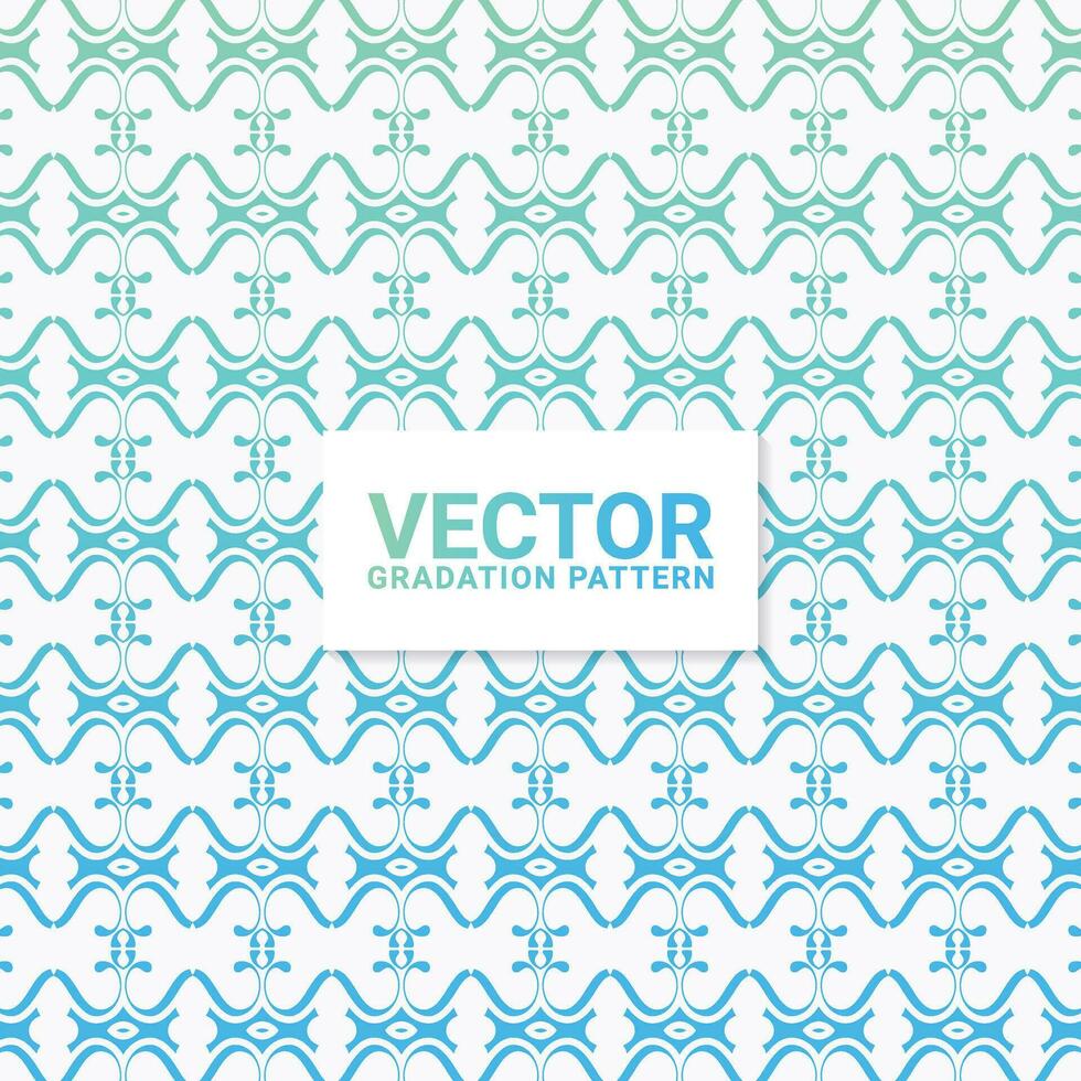 gradation ornament pattern design background vector