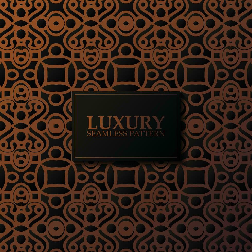 luxury dark seamless pattern background vector