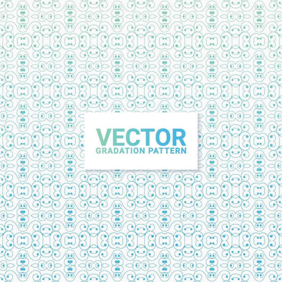 gradation ornament pattern design background vector