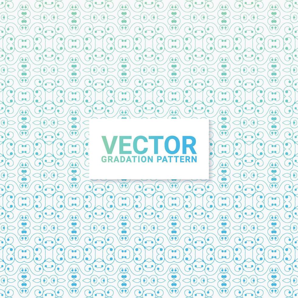 fondo de diseño de patrón de ornamento de gradación vector