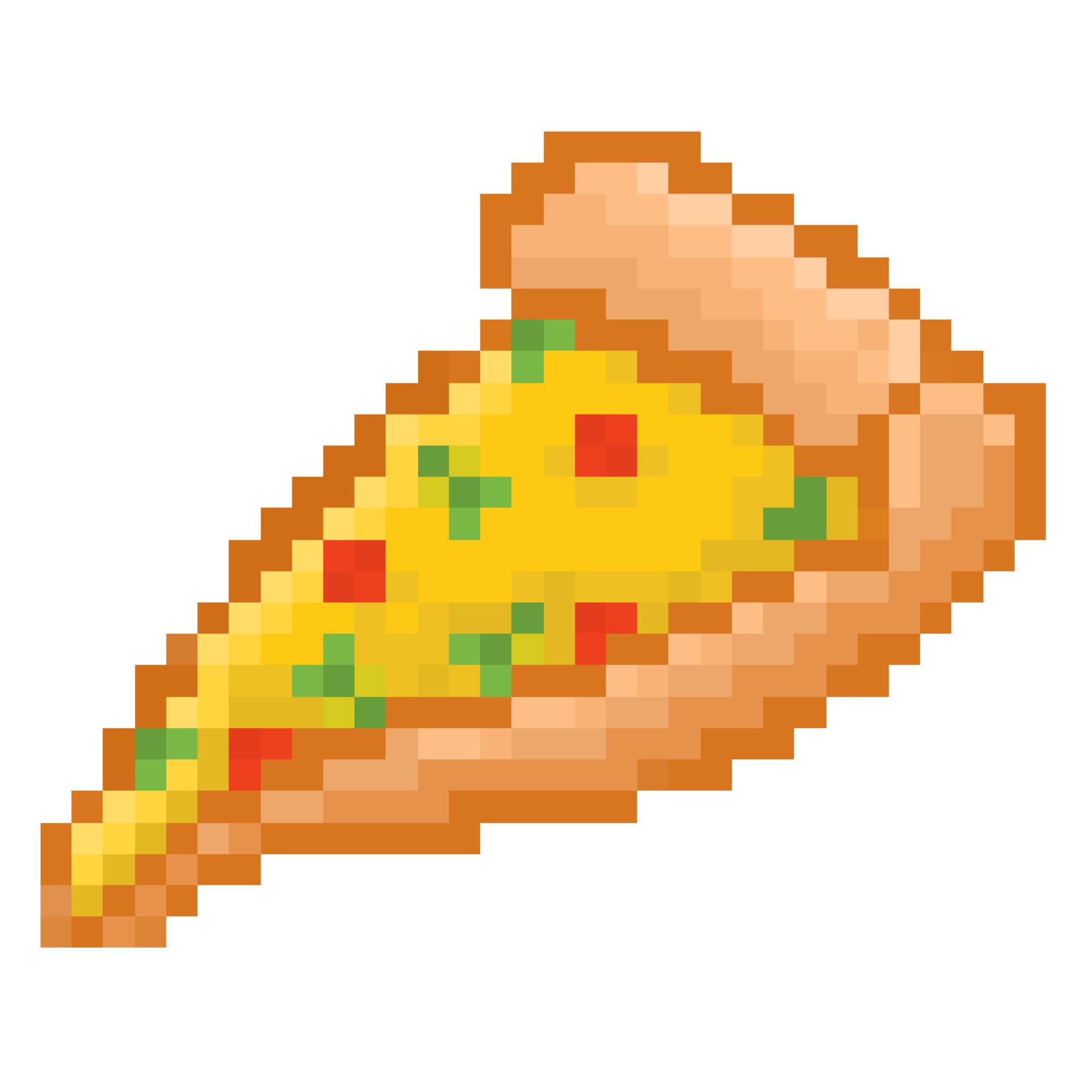 pixel arte ilustração pizza. pixelizada pizza. pizza velozes Comida ícone  pixelizada para a pixel arte jogos e ícone para local na rede Internet e  vídeo jogo. velho escola retrô. 27517974 Vetor no