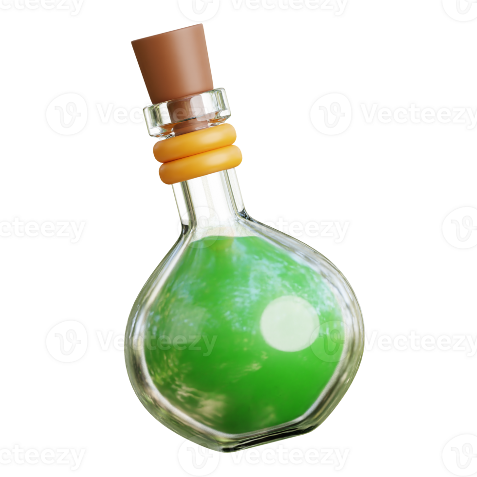Potion 3d Icon Illustrations png