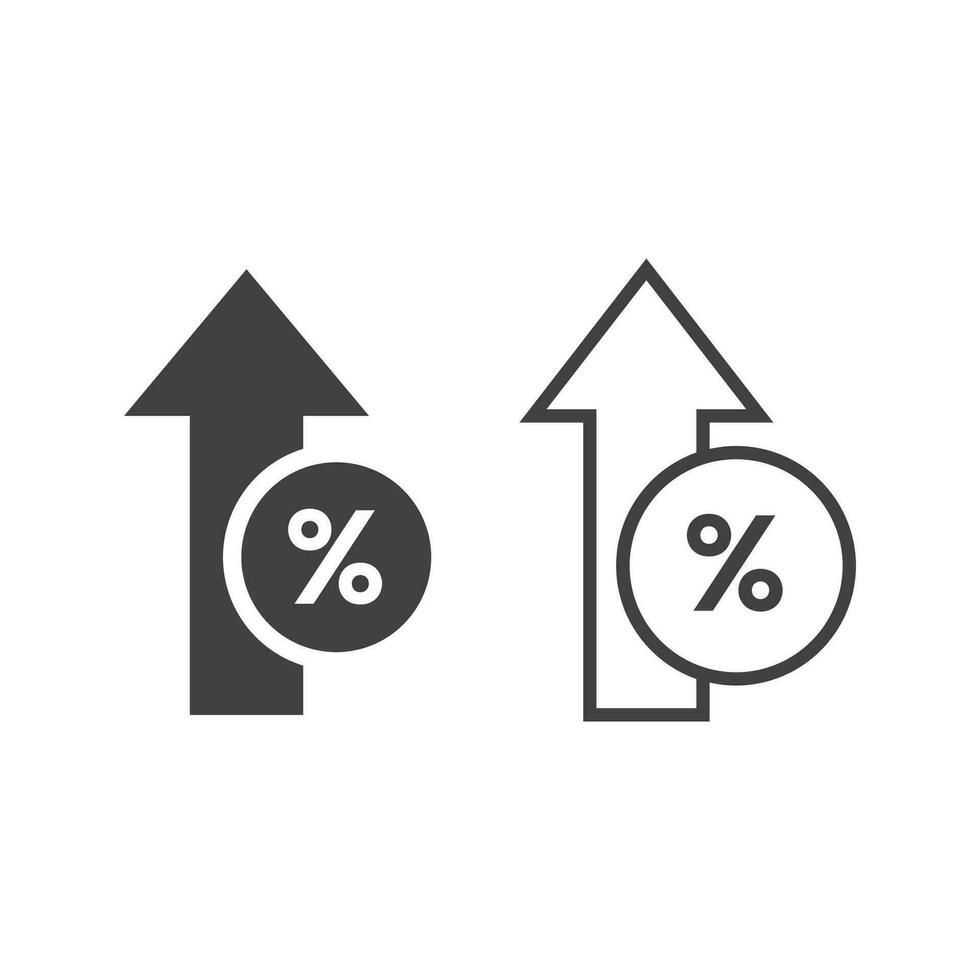 incrementar Velocidad sencillo negro línea icono aislado vector ilustración.